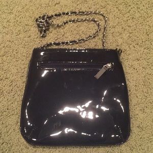Vaneli Patent Leather Evening Bag